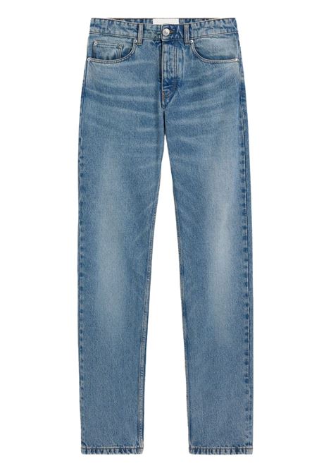 Blue straight-leg jeans Ami paris - men